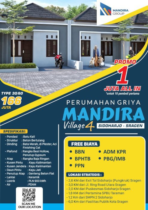 Perumahan Strategis GMV Lokasi Sidoharjo sragen