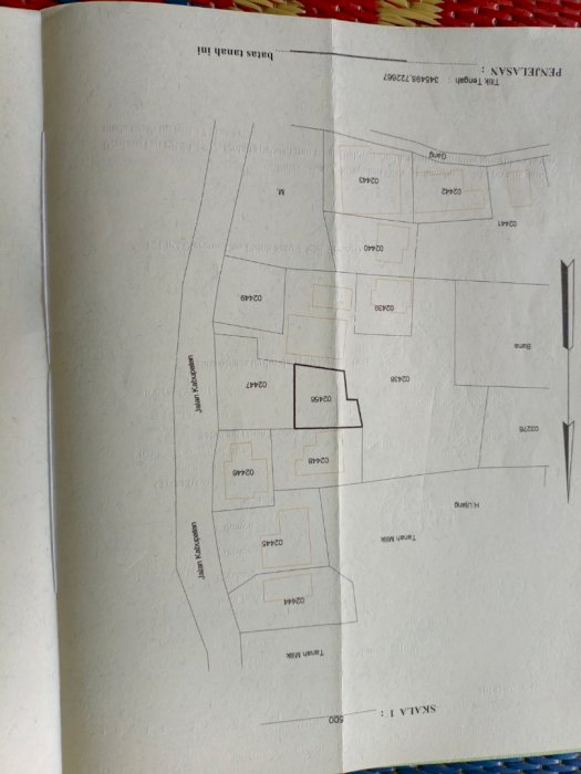 Jual cepat tanah luas 121 m²