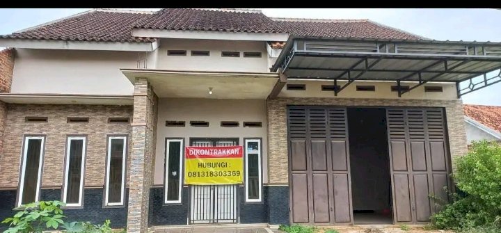 Dikontrakan 1 unit rumah lokasi strategis di kota metro ,lampung