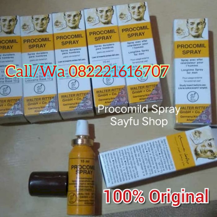 Toko Jual Procomil Spray Asli Di Bali 082221616707 Pesan Antar