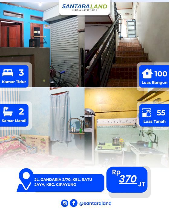 Rumah Tingkat Murah Depok – Harga Terjangkau