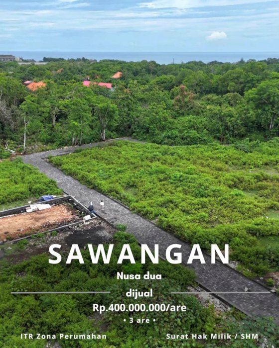 Di jual tanah siap bangun Sawangan Nusa dua