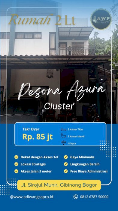 Over Kredit Rumah cuma 85jt Angsuran 1,4Jt Di Cibinong