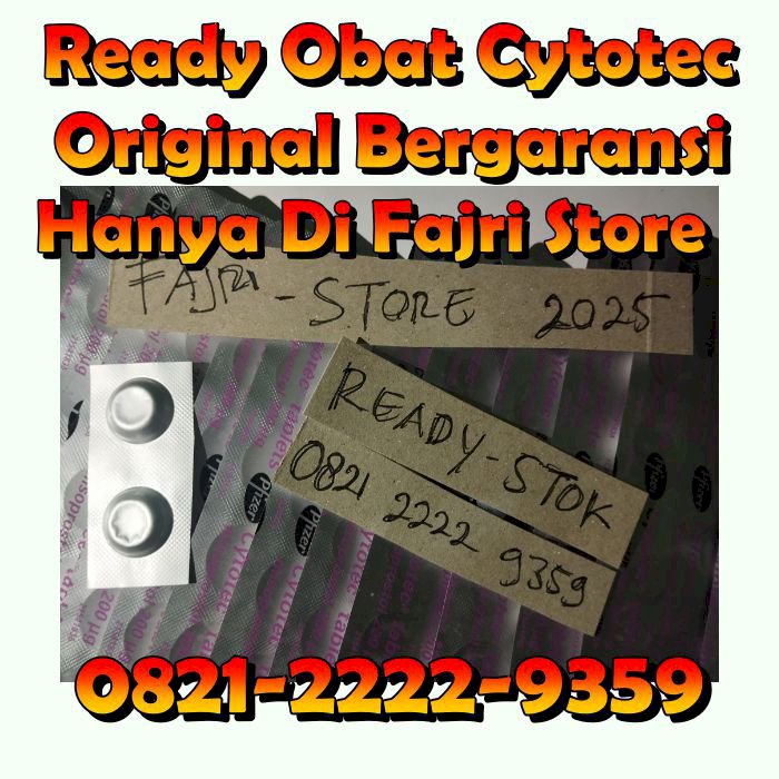 Toko Jual Cytotec Di Jakarta Barat COD 082122229359 Pfizer Misoprostol