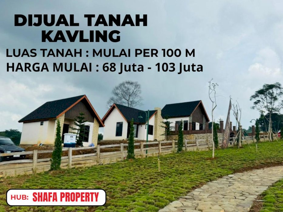 Kavling SHM Bogor Timur | Harga Naik Bertahap | Mulai 68 Juta