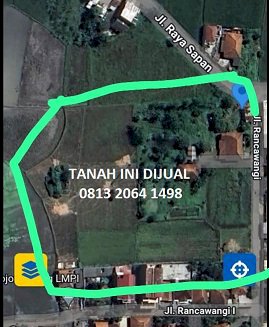Jual Tanah Kosong 1,2 Ha Di Sapan - Kabupaten Bandung !