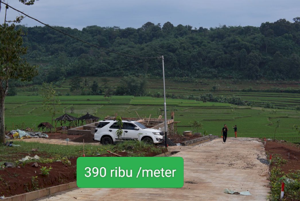 Tanah kavling villa 390ribu/ m bogor timur tidak banjir masuk mobil