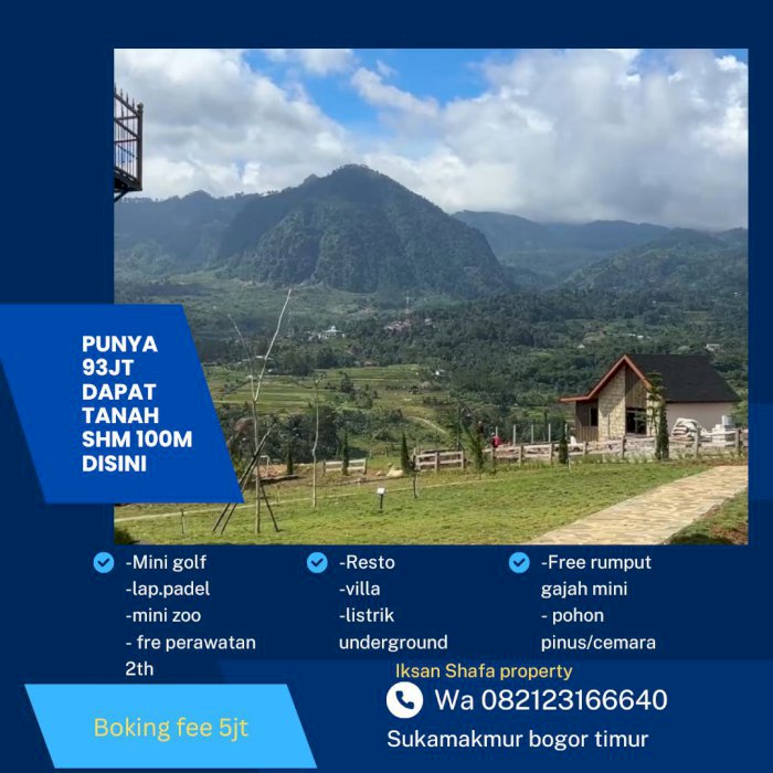 5 juta sudah bisa amankan tanah kavling