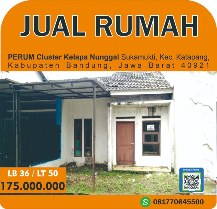  Rumah Perum Cluster Kalapa Nunggal.KAB.BANDUNG