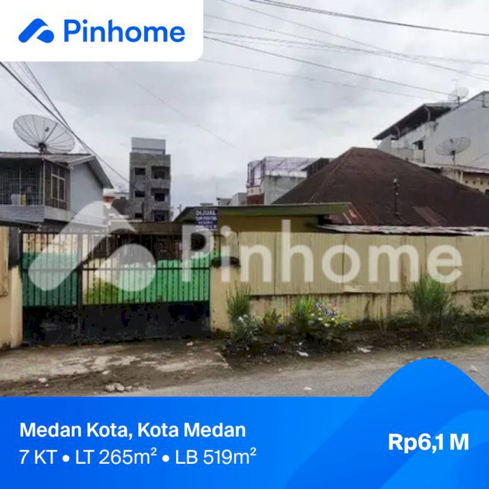 Dijual Cepat Rumah Lama Hitung Tanah Jl Kuda Medan Sumatera Utara
