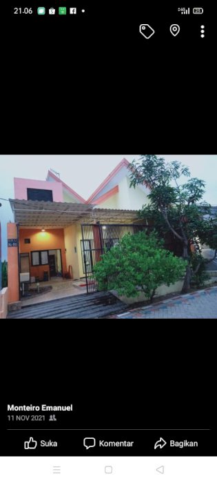 Dijual Rumah Graha Suryanata Sumber Rejo Benowo Surabaya Jawa Timur