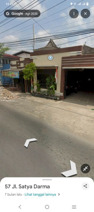 Jual rumah hunian siap pakai