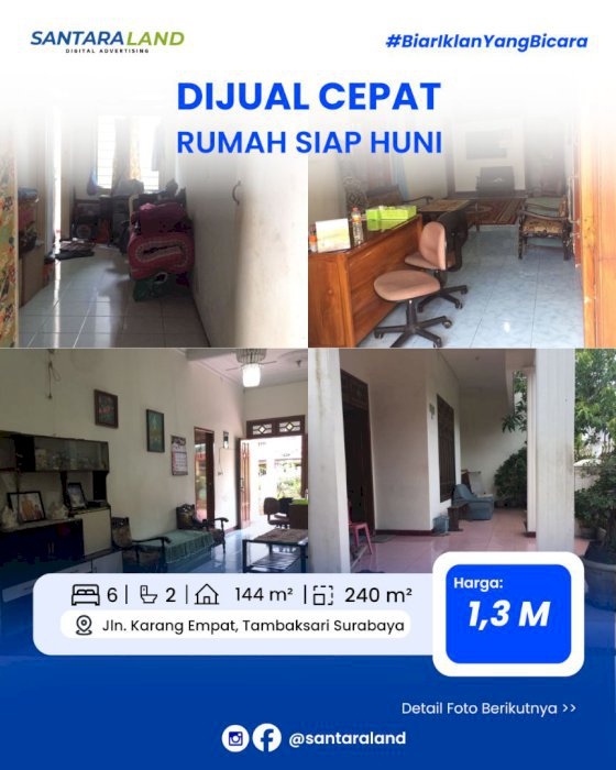 DIJUAL CEPAT ( BU ) RUMAH SIAP HUNI