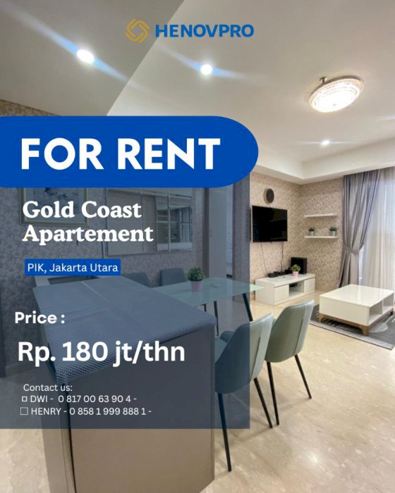 FOR RENT Gold Coast Apartment 2+1BR Furnish Best Unit Best City View