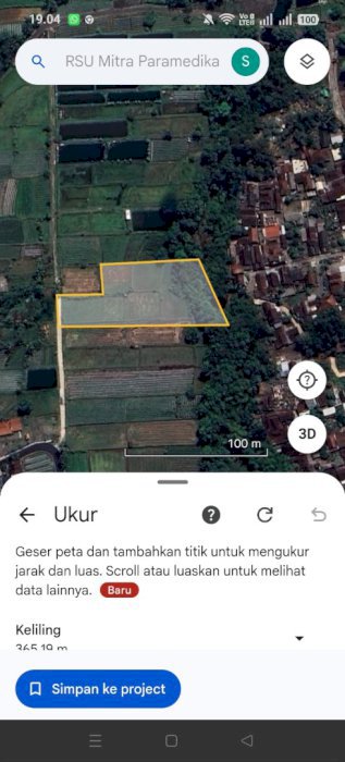 Dijual Tanah Sawah Widodomartani Sleman Yogyakarta
