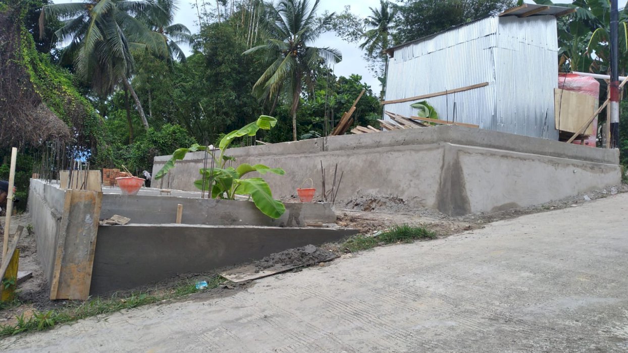 Jual tanah strategis sudah pondasi di Sepinggan Balik Papan Selatan