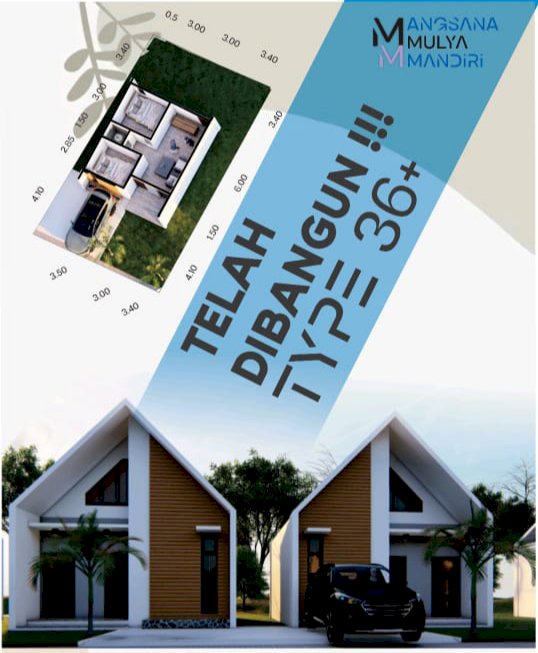 Di jual rumah strategis di Perum Griya Mustika Angsana Tanah Bambu