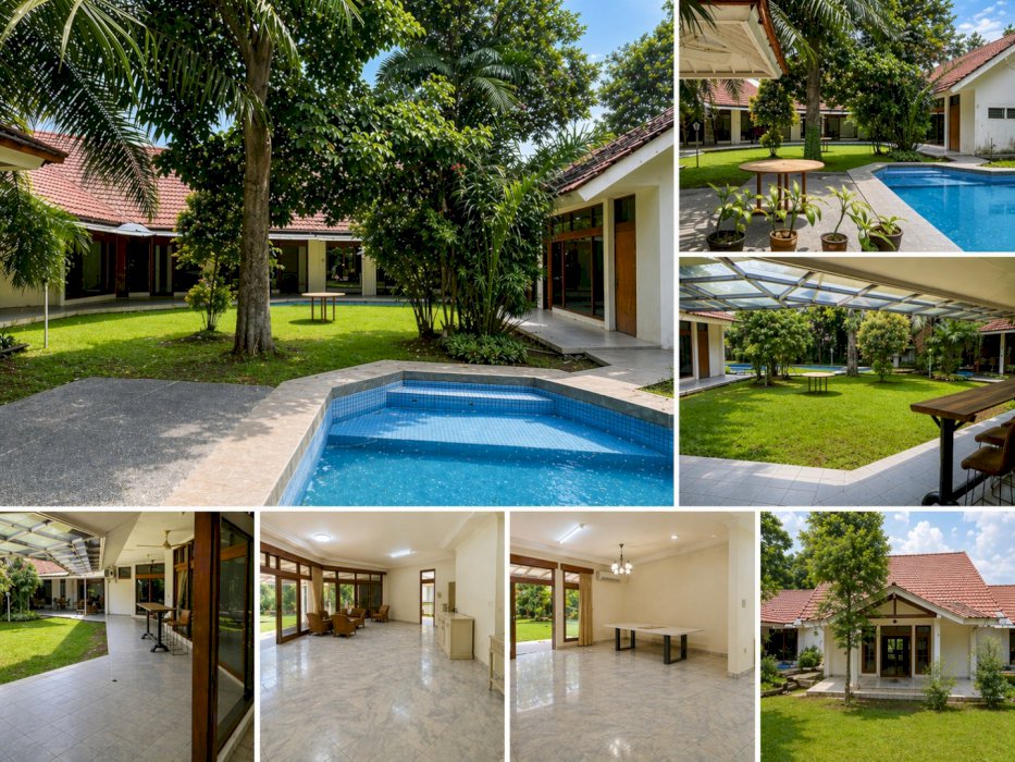 Sewa rumah multifungsi, tahunan. Nyaman dan bebas dari banjir