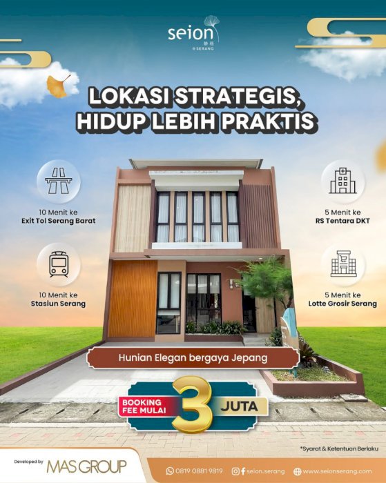 Rumah cluster 3jta All In