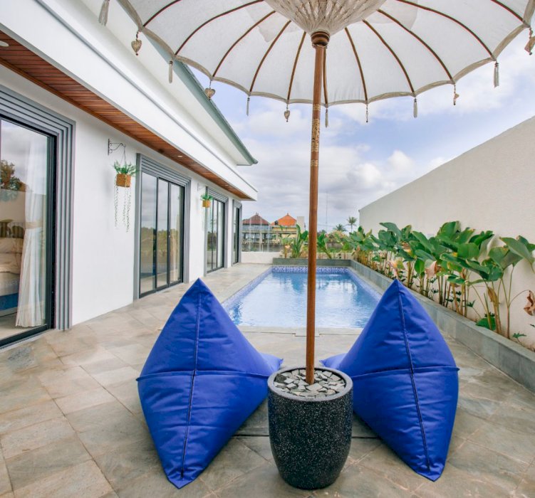 Di jual villa siap huni di Gianyar Ubud Bali