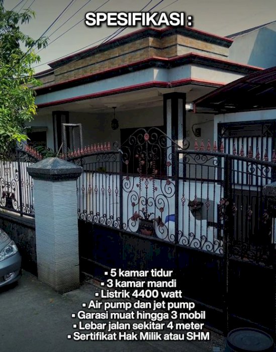 Di jual rumah strategis siap huni dekat Summarecon Bekasi