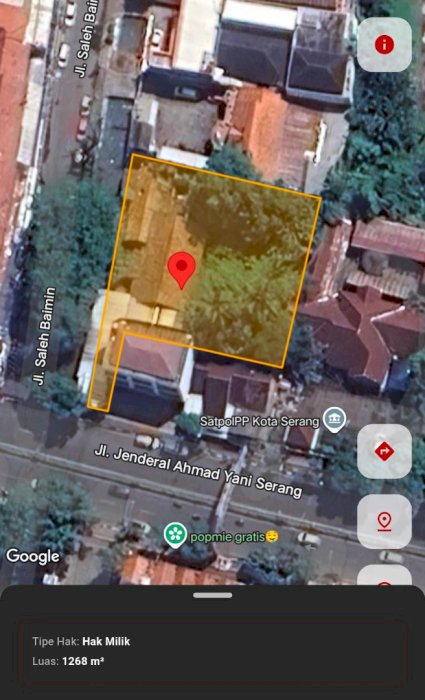 DIJUAL RUMAH + TANAH, CIMUNCANG, SERANG, BANTEN