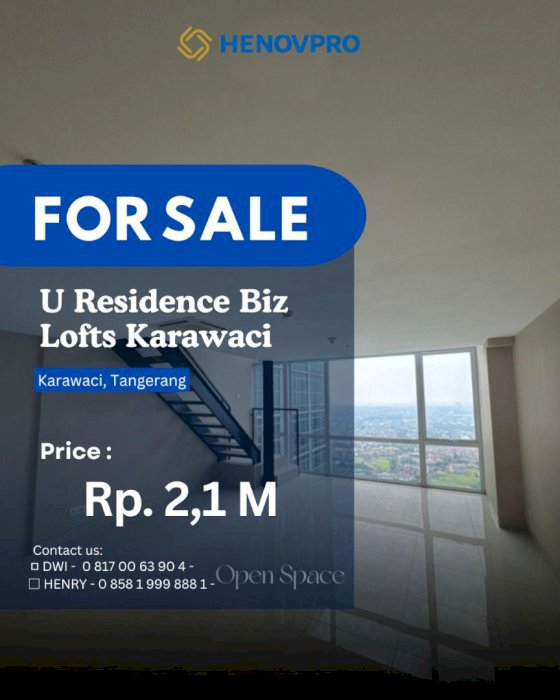 DIJUAL CEPAT BITZLOF KARAWACI TAGERANG SPESIAL UNIT