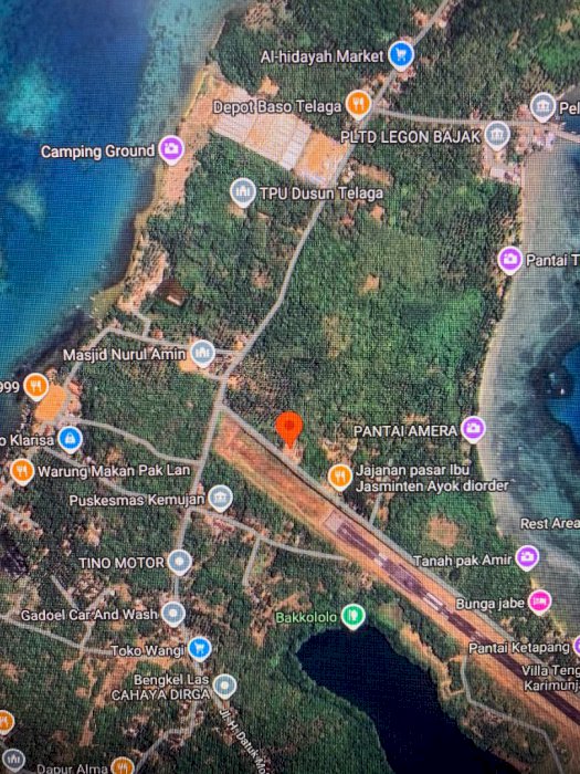 Rumah + Tanah Luas 1500 m² Strategis Tepi Jalan Dekat Bandara Karimun