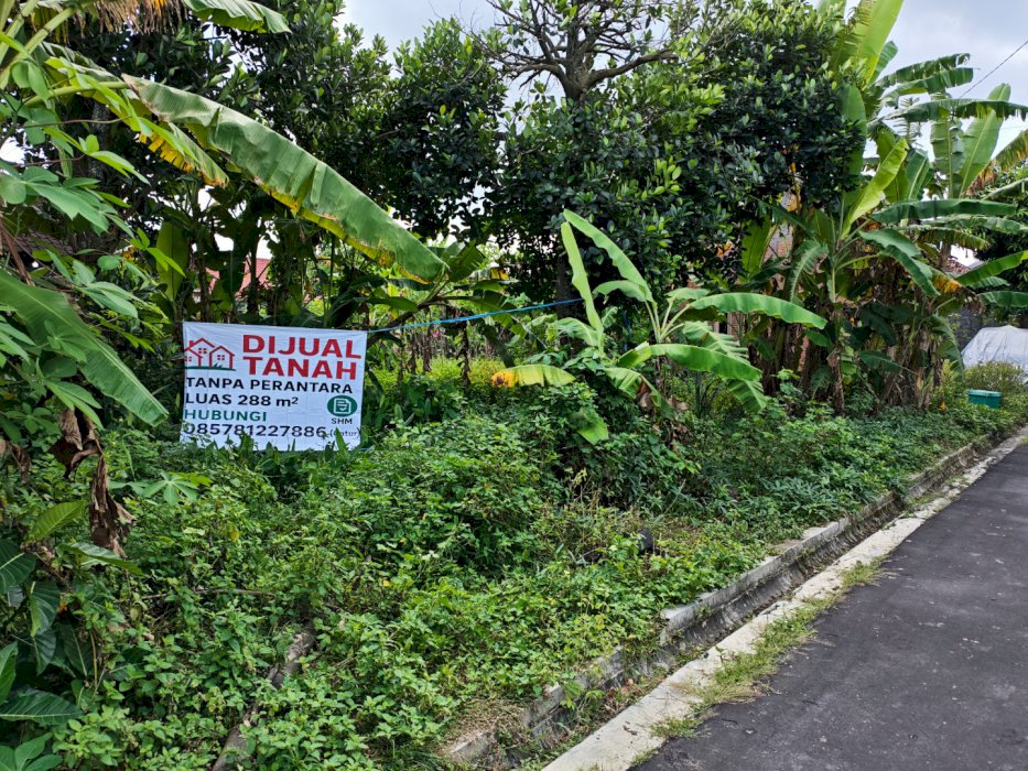 DIJUAL TANAH KLATEN KOTA TANPA PERANTARA SHM AKSES DEKAT PUSAT KOTA