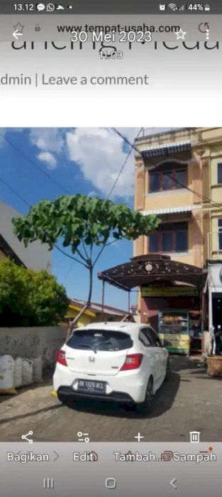Dijual Ruko + Kost Jl Willem Iskandar Medan Tembung Kota Medan