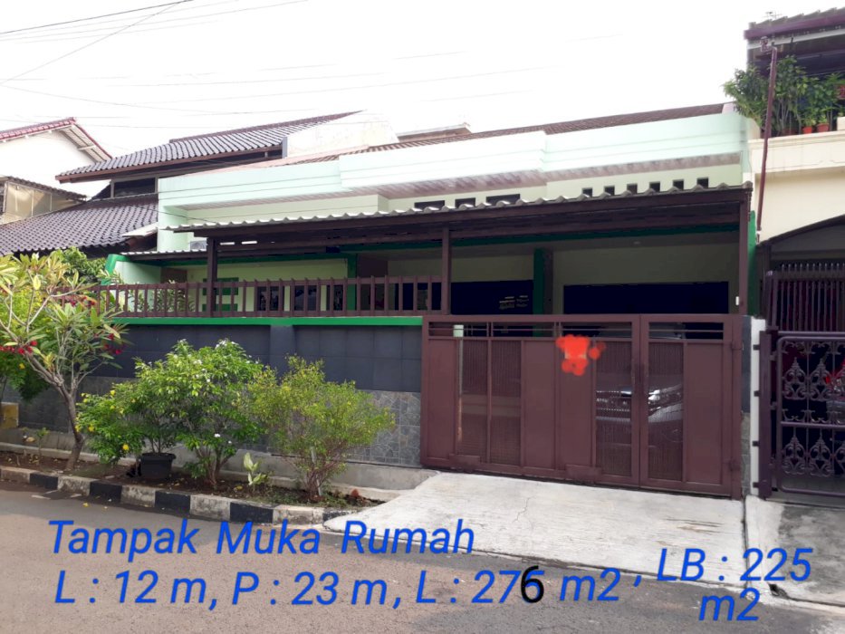 RUMAH OPEN LISTING KAYU PUTIH UTARA PULOGADUNG JAKARTA TIMUR