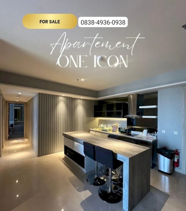 Dijual Apartemen One Icon Full Furnished 3 Kamar Tidur