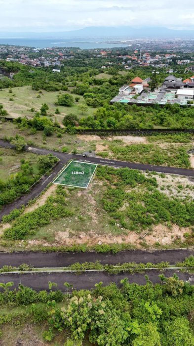 Tanah jual Jimbaran view Patung GWK