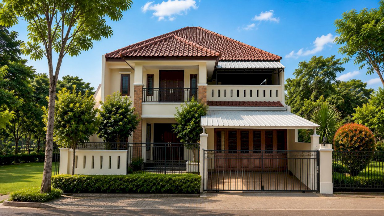 RUMAH MEWAH SIAP HUNI — KEBAGUSAN, JAKARTA SELATAN