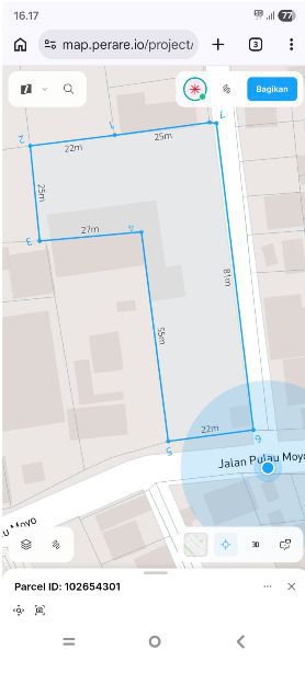 Dijual tanah + bangunan di pulau moyo denpasar