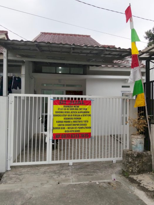 Di jual rumah baru siap huni di Duren Mekar Bojongsari Depok