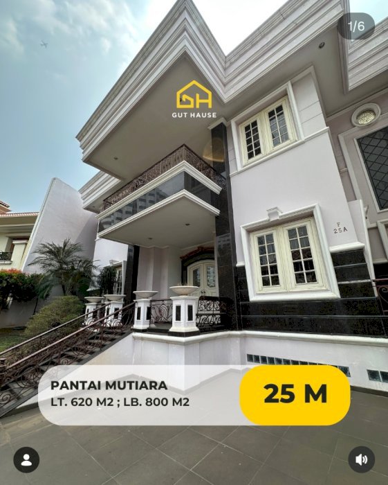 Dijual Rumah Mewah di Pantai Mutiara Jakarta Utara