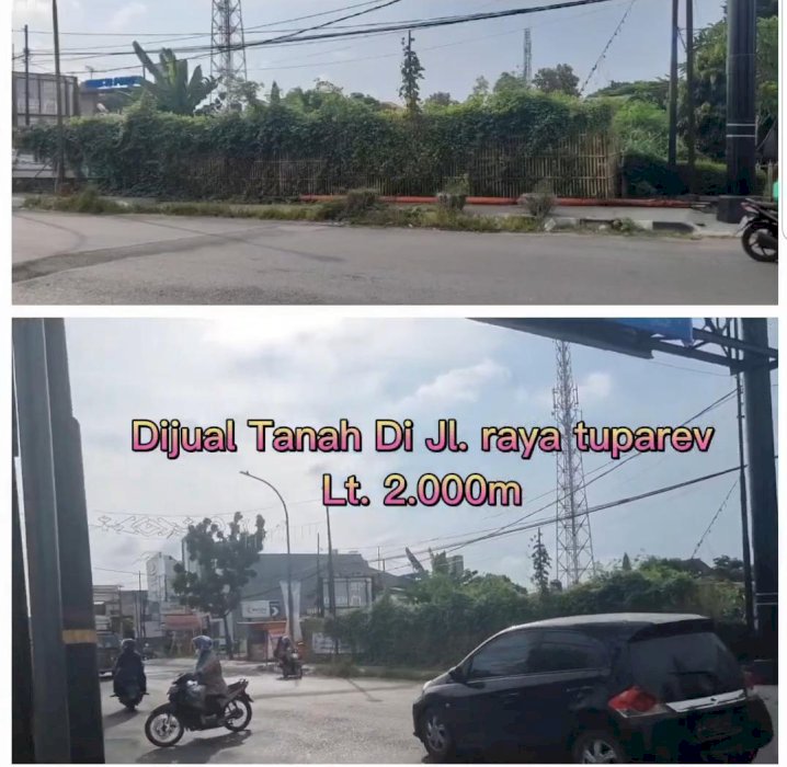 Tanah dijual di jalan Tuparev Cirebon cocok untuk usaha