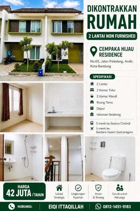 Rumah strategis di kota bandung