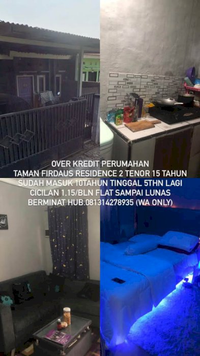 Over Kredit Rumah Murah Siap Huni Cibarusah