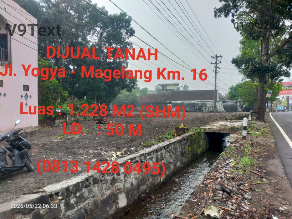 DIJUAL TANAH - JL.MAGELANG KM.16