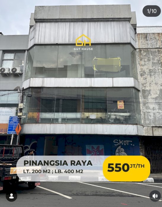 Disewakan Ruko Gandeng Pinangsia Raya Jakarta Barat