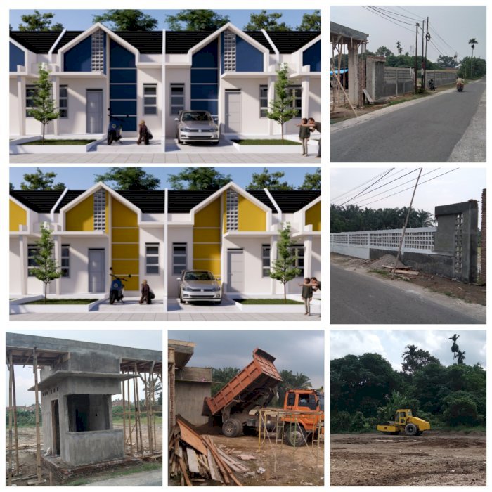 Jual perumahan rumah subsidi bintang mencirim 2 sei mecirim dp 1 juts