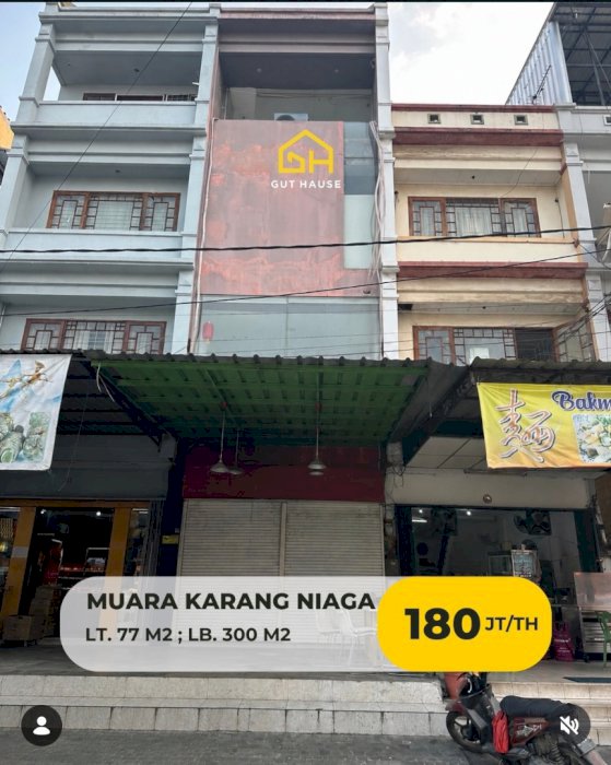 Disewakan Ruko Muara Karang Jakarta Utara
