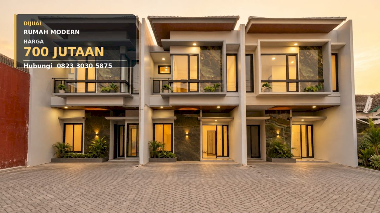 DIJUAL RUMAH 2 LANTAI PREMIUM TERMURAH SE-SURABAYA BARAT - MANUKAN