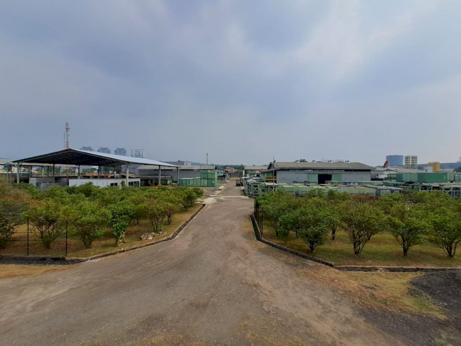 Disewakan 1000 M2 Murah - Akses Truk / Container - Dekat Tol Sentul