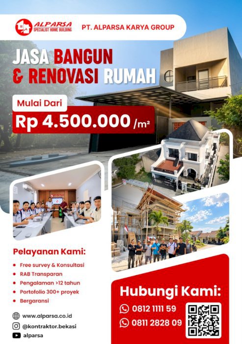 Warga Bekasi, Mau Bangun atau Renovasi Rumah Tanpa Was-Was?