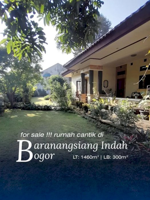 RUMAH MEWAH DI PERUMAHAN BARANANGSIANG INDAH KOTA BOGOR