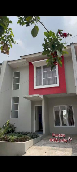 RUMAH 2 LANTAI SIAP HUNI MULAI 800 JUTAAN DI CIBINONG