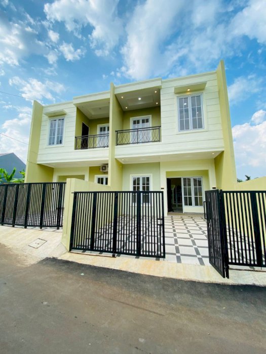 RUMAH 2 LANTAI SIAP HUNI GAYA MODERN MINIMALIS DI DEPOK